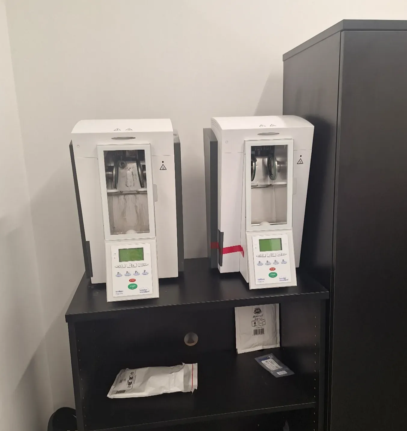 Ivoclar injection units in the lab